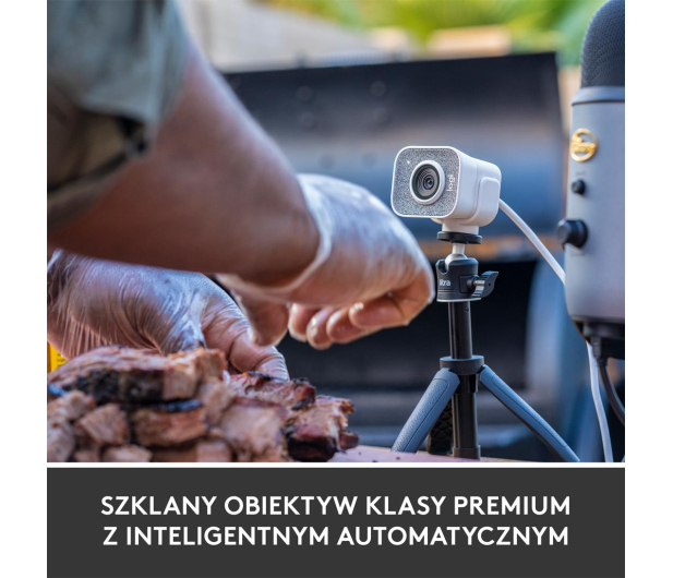 Logitech StreamCam Biały - 577266 - zdjęcie 9